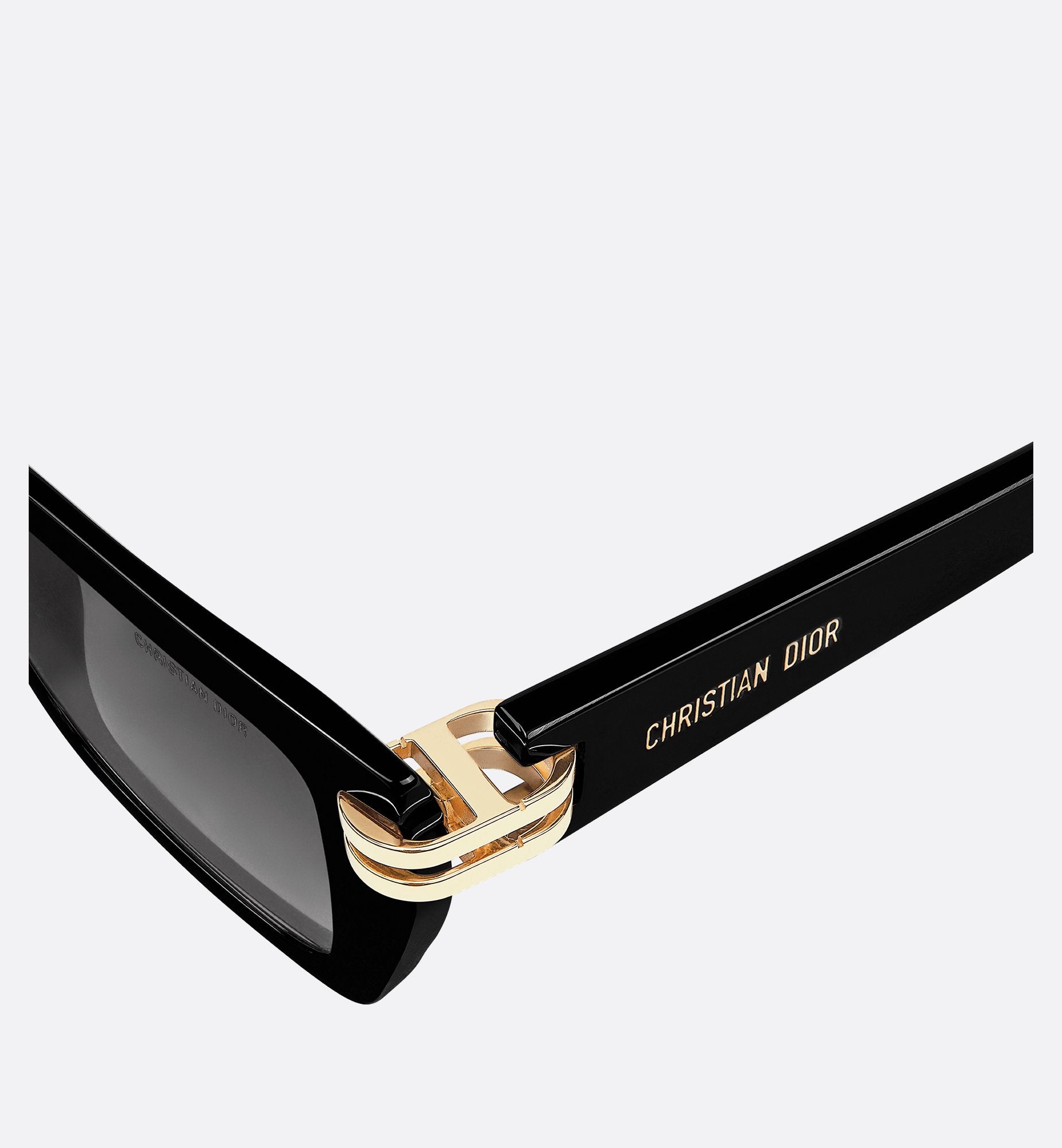 Cdior S1I Black Square Sunglasses