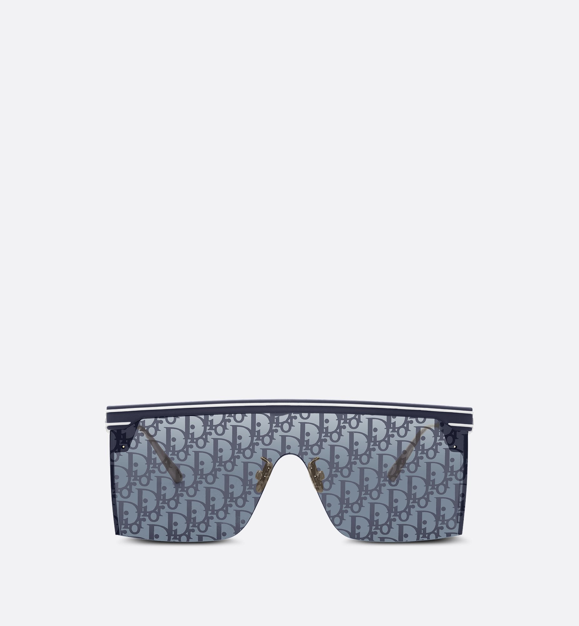 Diorclub M1U Blue Dior Oblique Mask Sunglasses