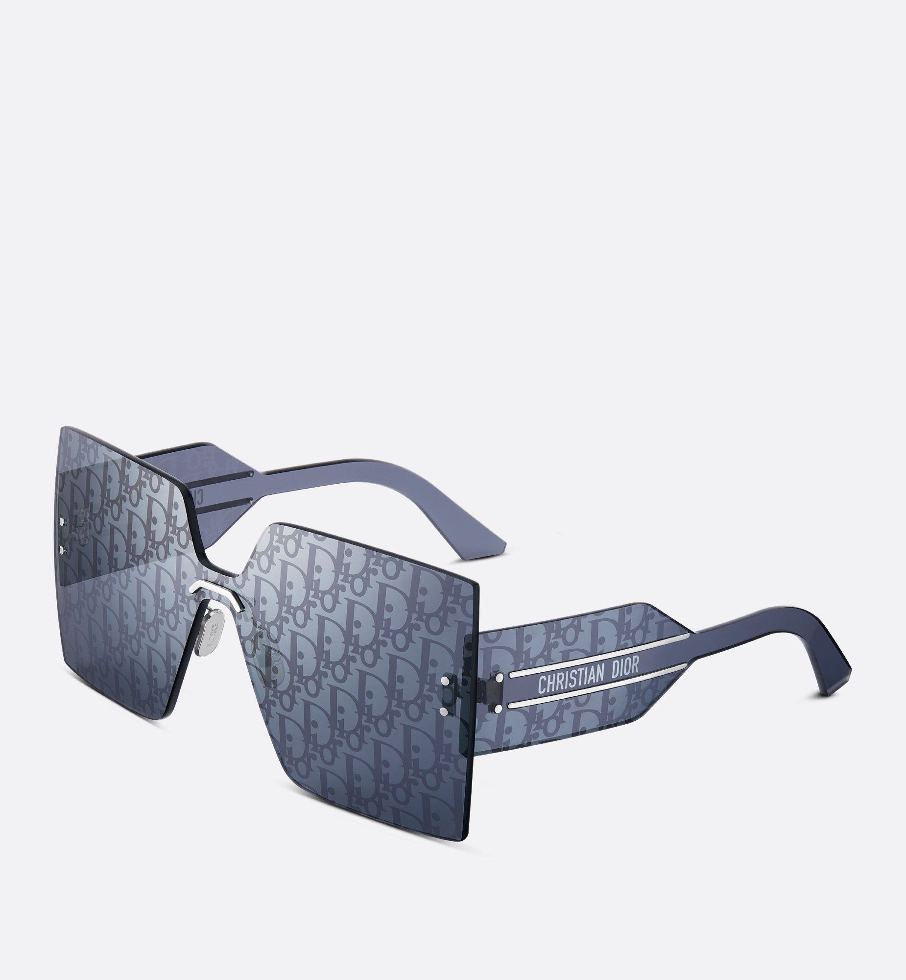 Diorclub M5U Blue Dior Oblique Square Sunglasses