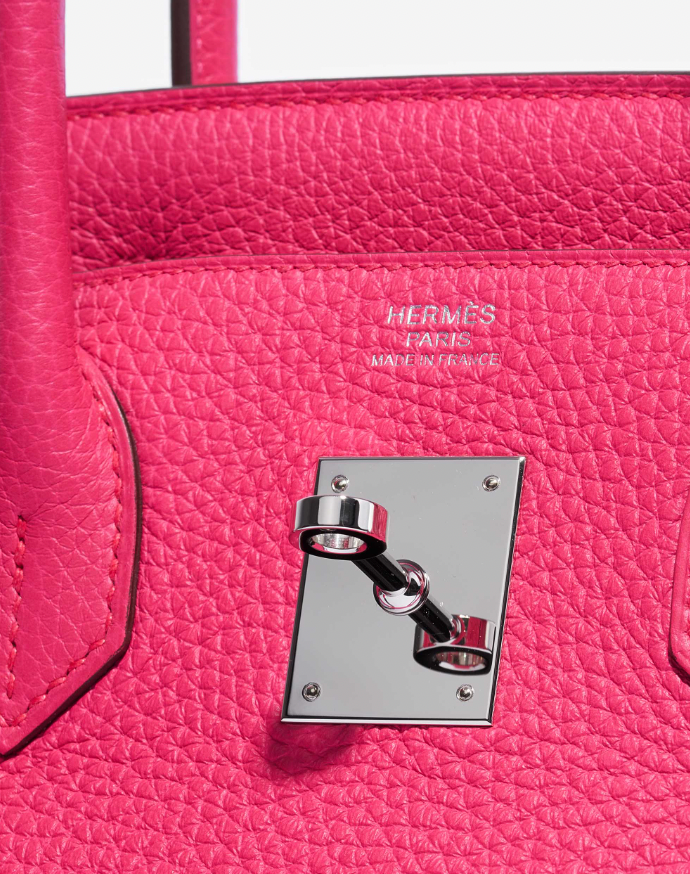 Birkin 30 Clemence - Rose Taurillon Clemence PHW