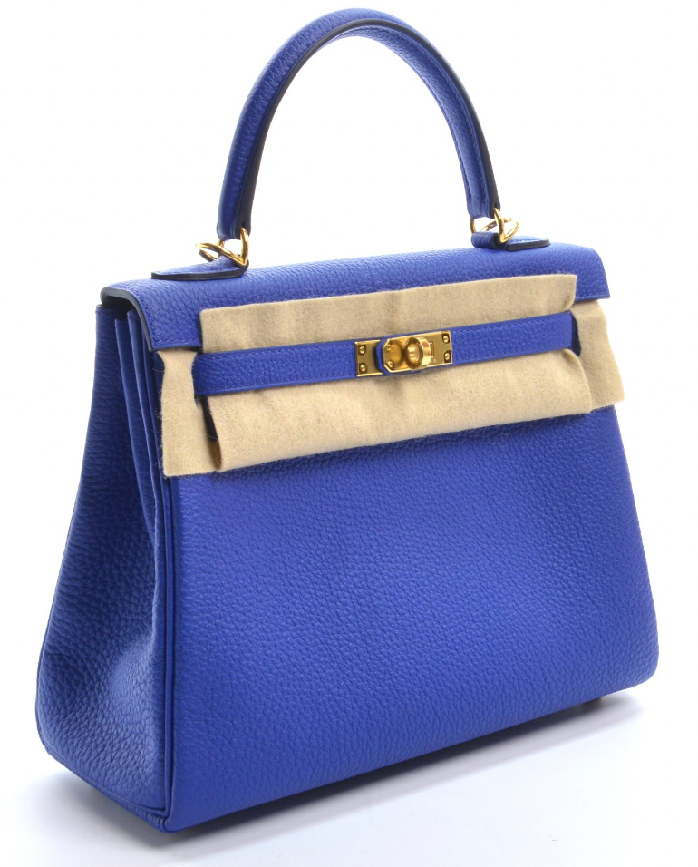 Birkin 25 Togo - Bleu royal PHW