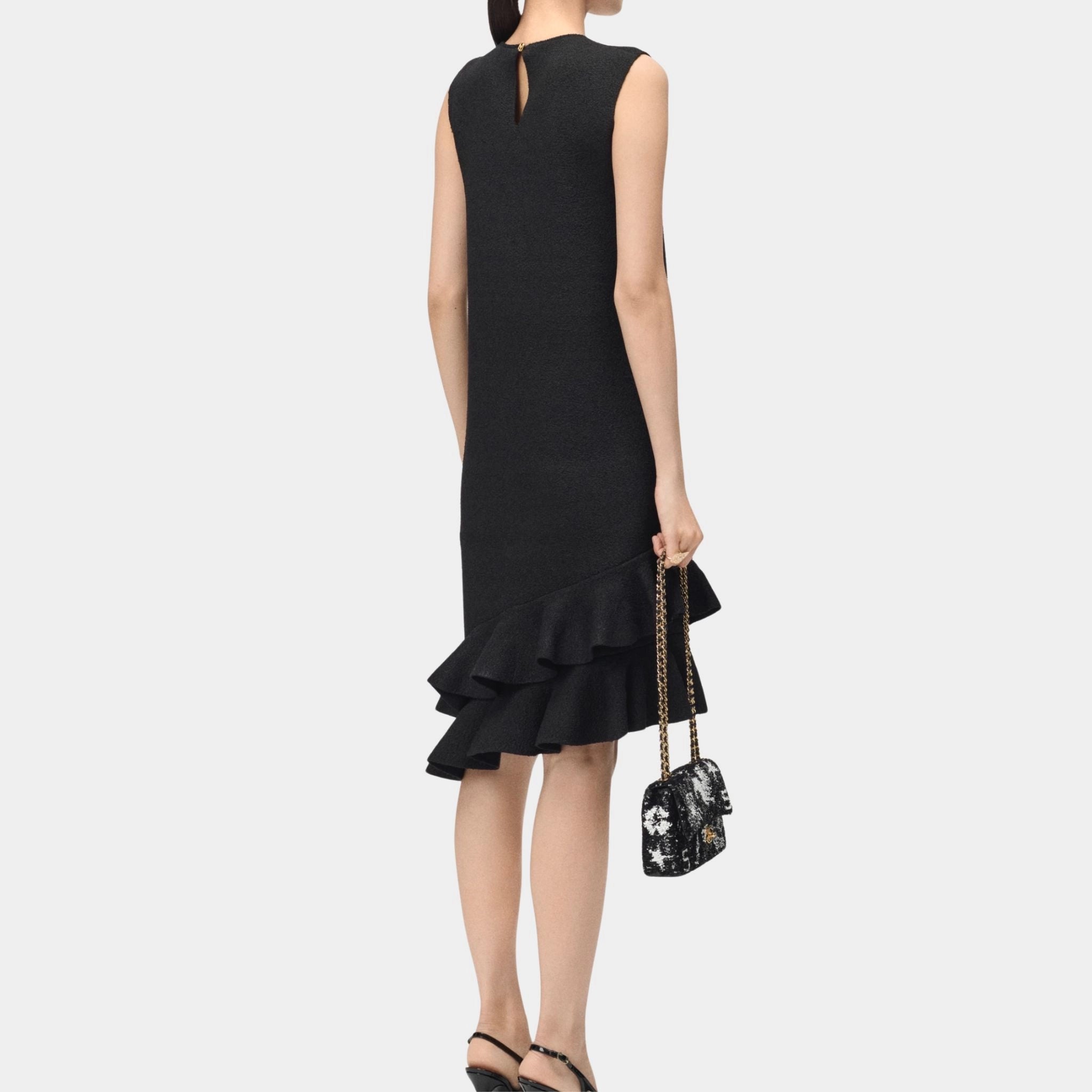 Chanel Dress Silk Black
