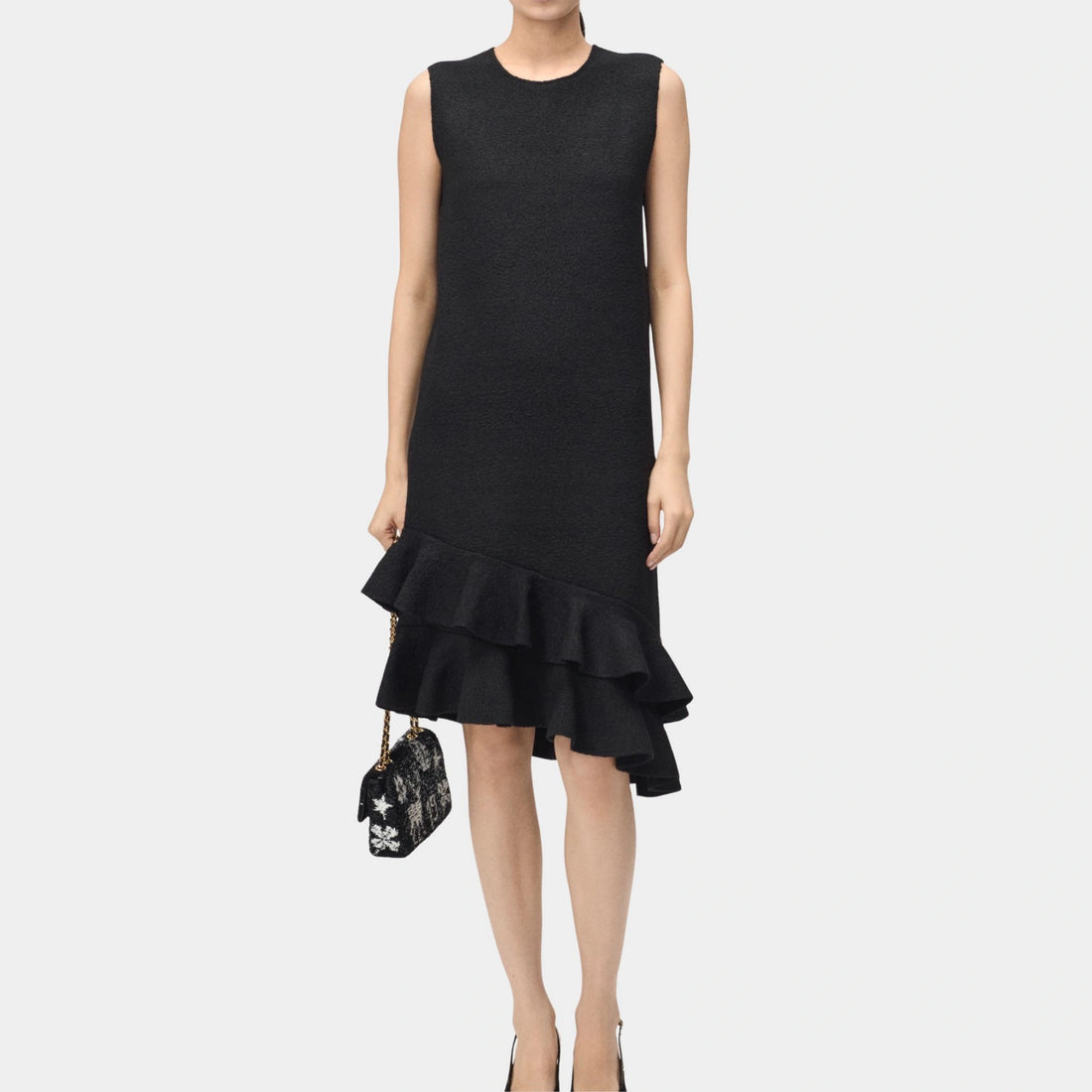 Chanel Dress Silk Black