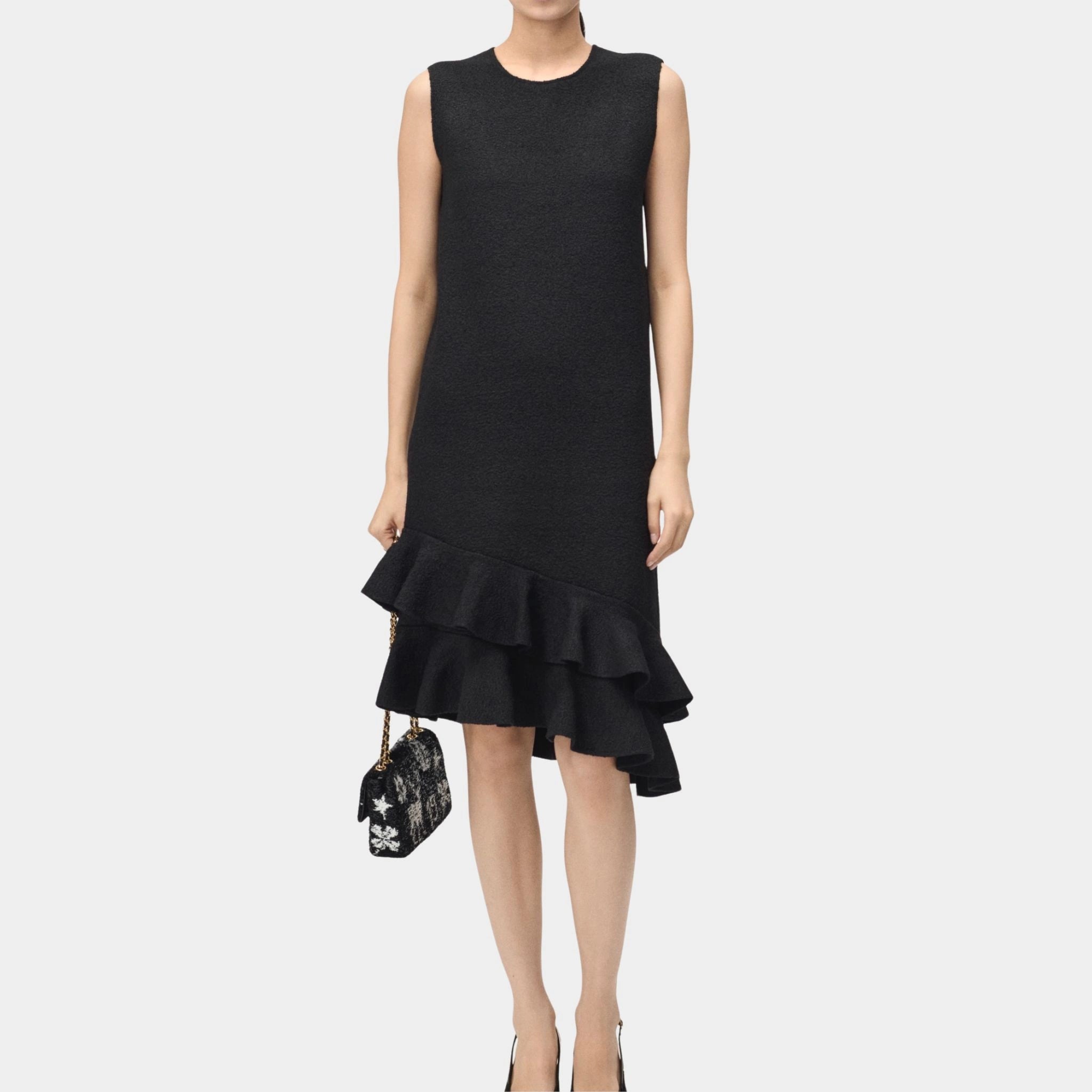 Chanel Dress Silk Black
