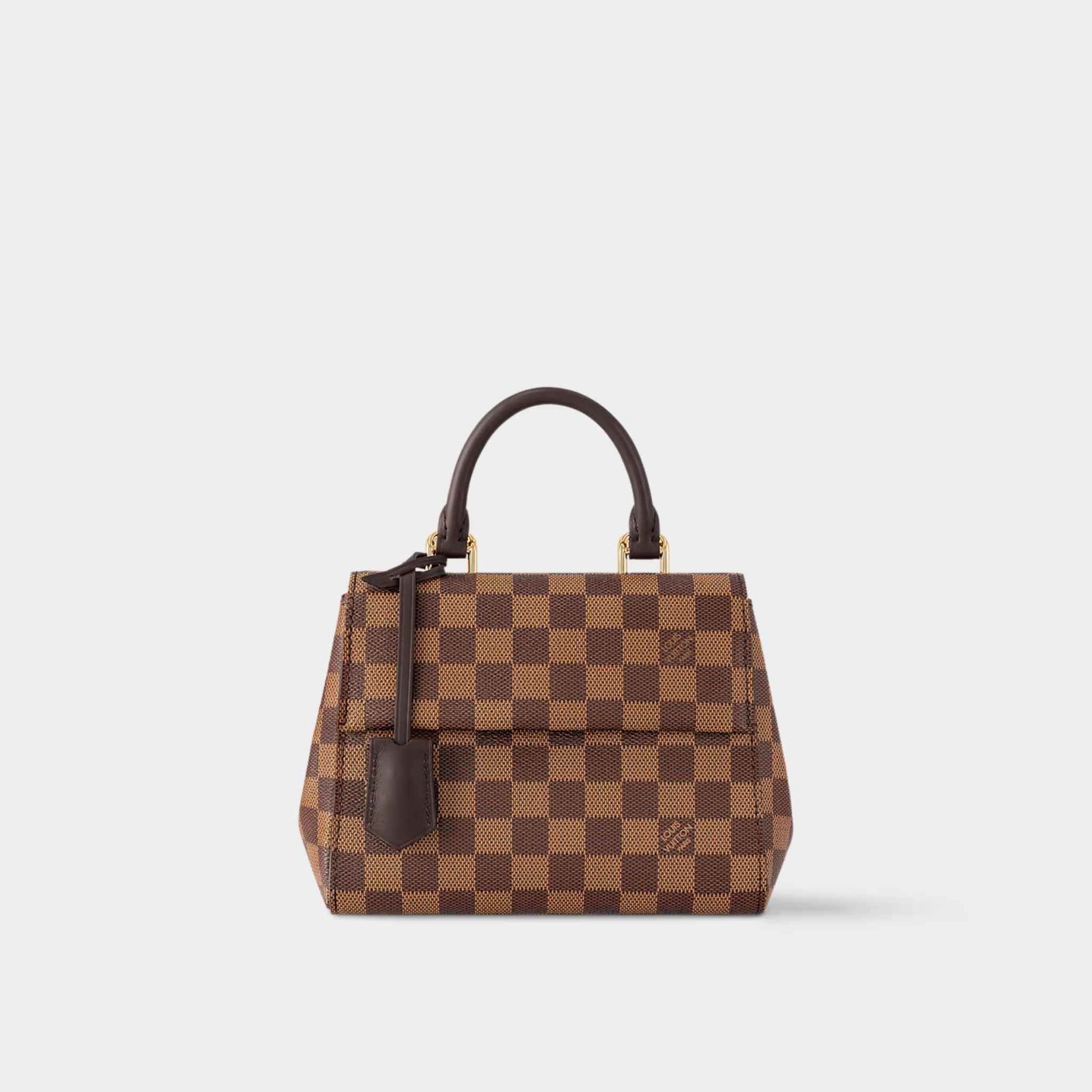 Cluny Mini Handbag Damier Ebene Louis Vuitton Front View