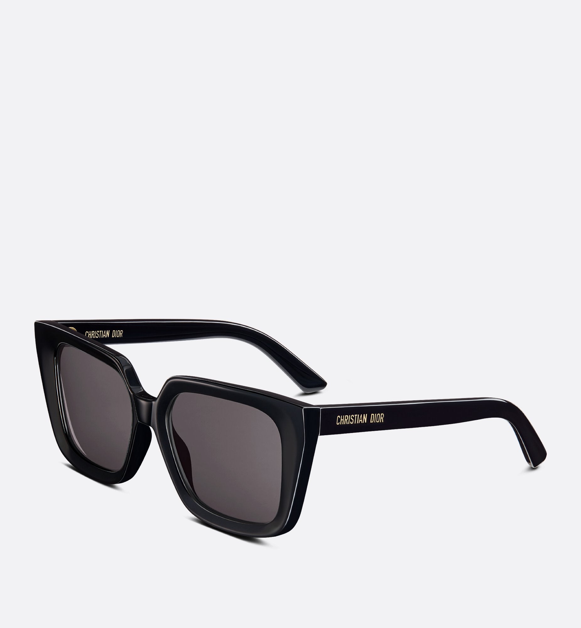 Diormidnight S1I Black Square Sunglasses