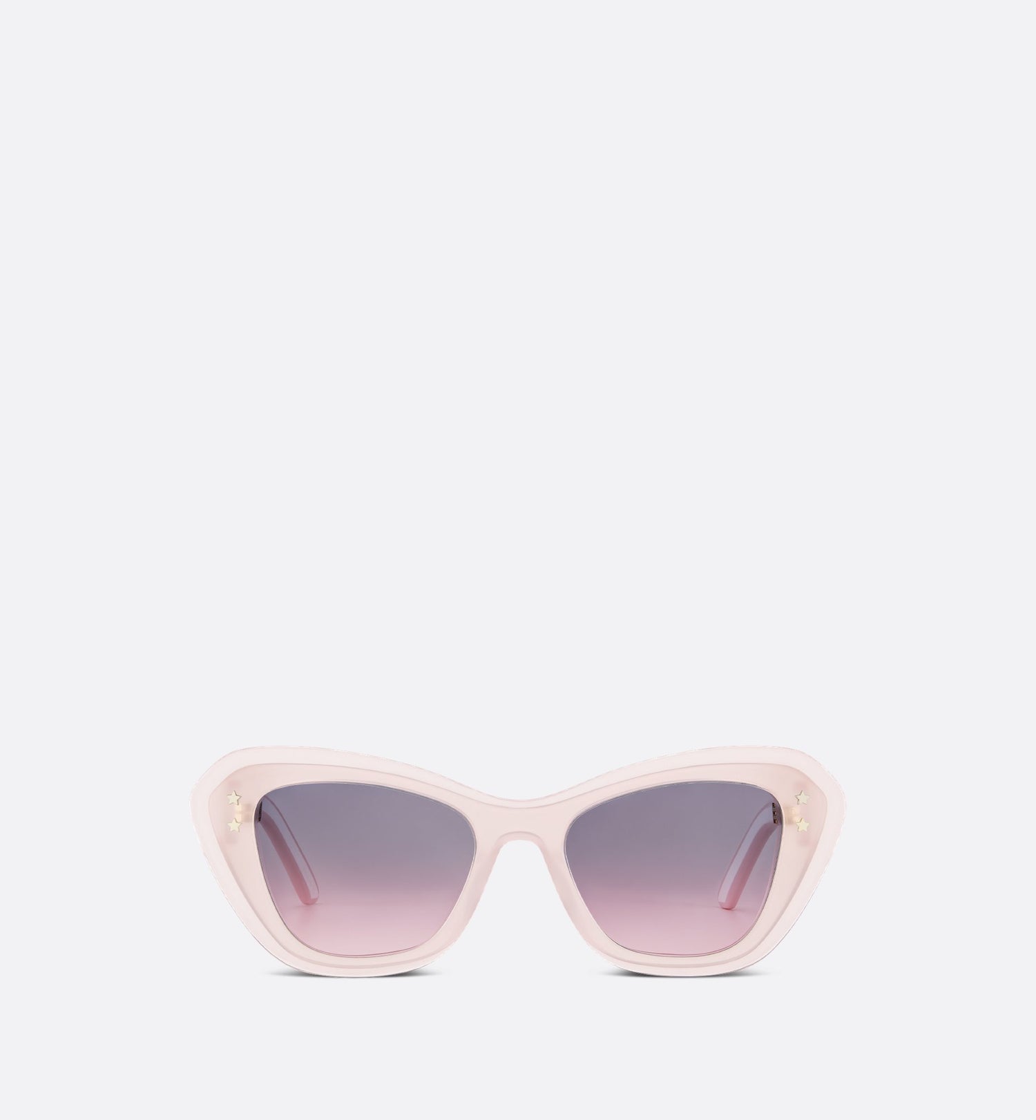 Diorpacific B3U Transparent Pink Butterfly Sunglasses