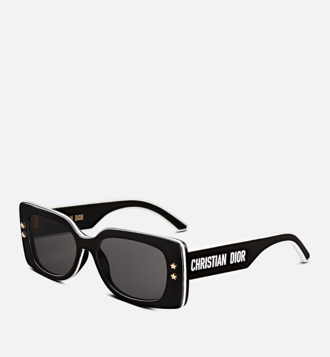 Diorpacific S1U Black Square Sunglasses