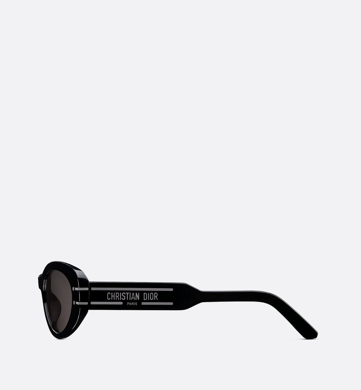 Diorsignature B8U Black Oval Sunglasses