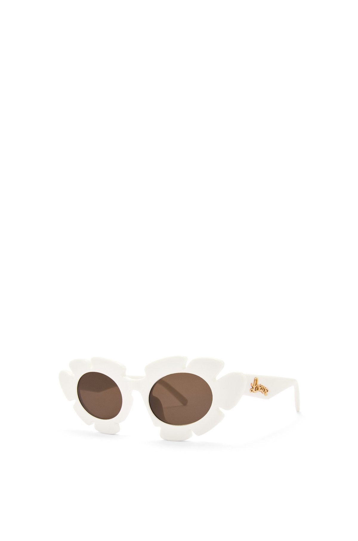 Flower sunglasses in injected nylon