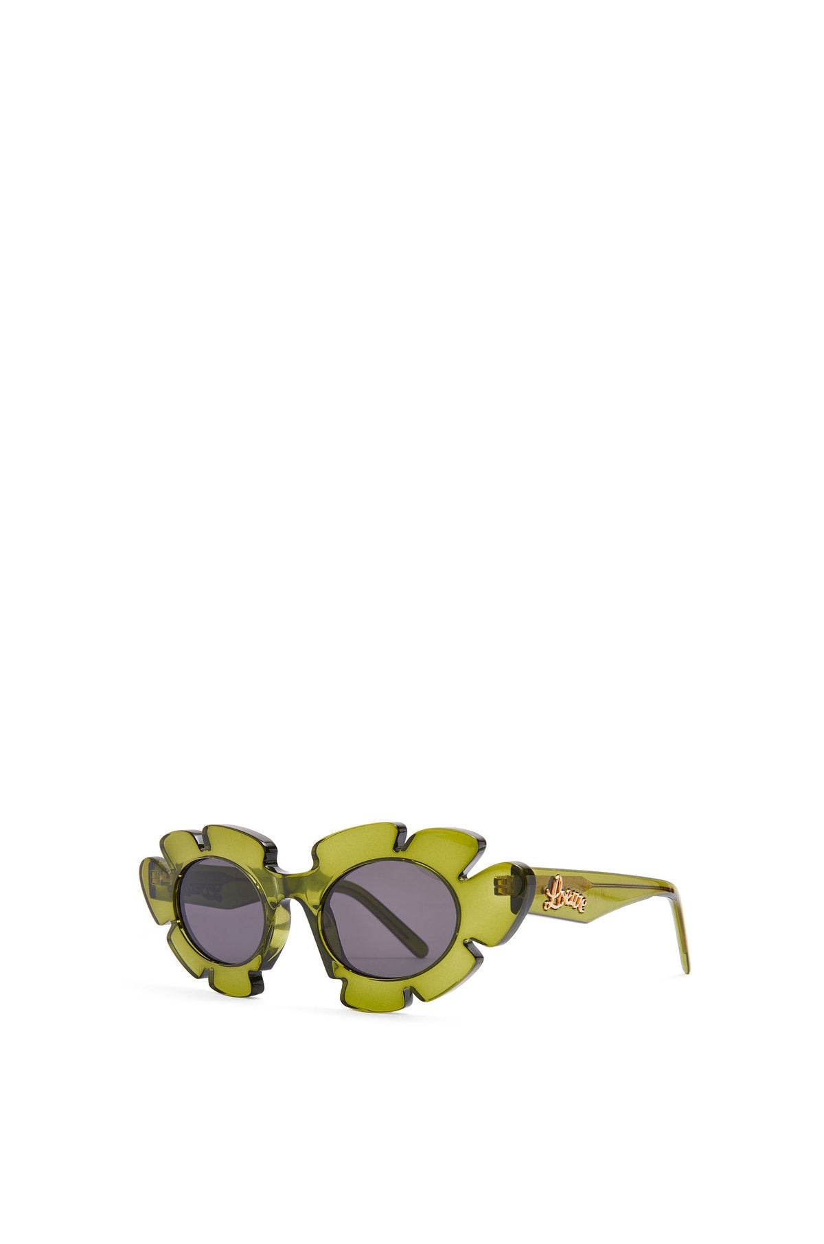 Flower sunglasses in injected nylon