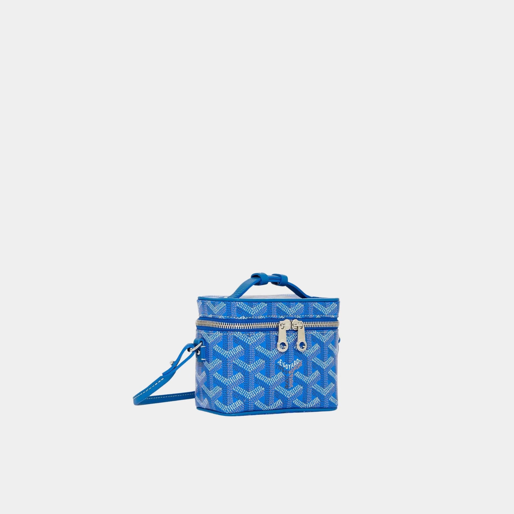 Goyard Muse Nano Vanity, Blue, Front