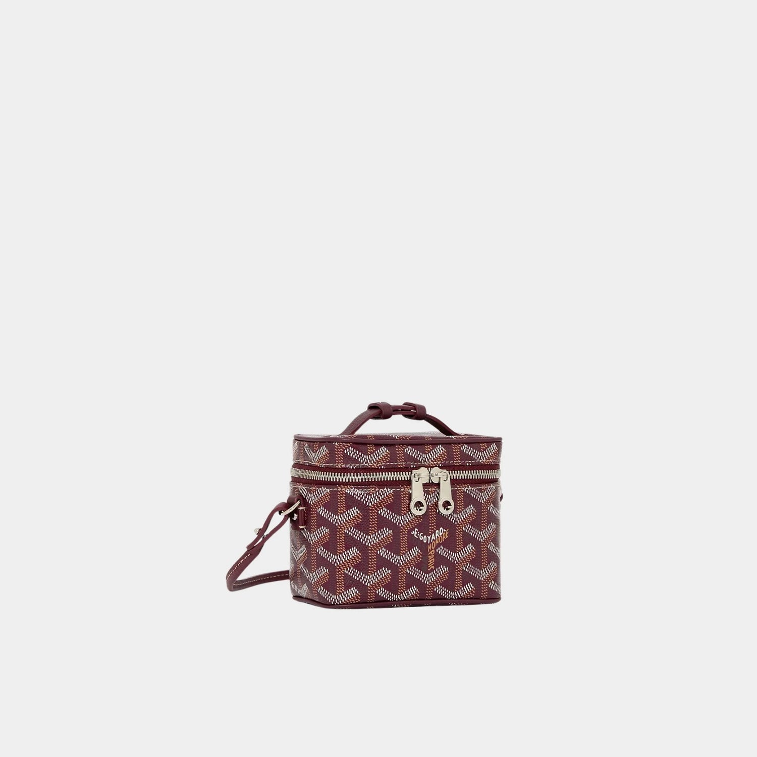 Goyard Muse Nano Vanity, Burgundy, Front