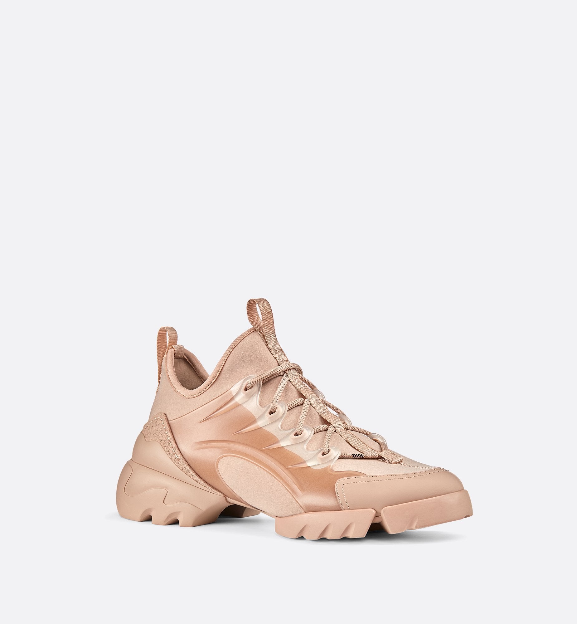 D Connect Sneaker Nude Technical Fabric