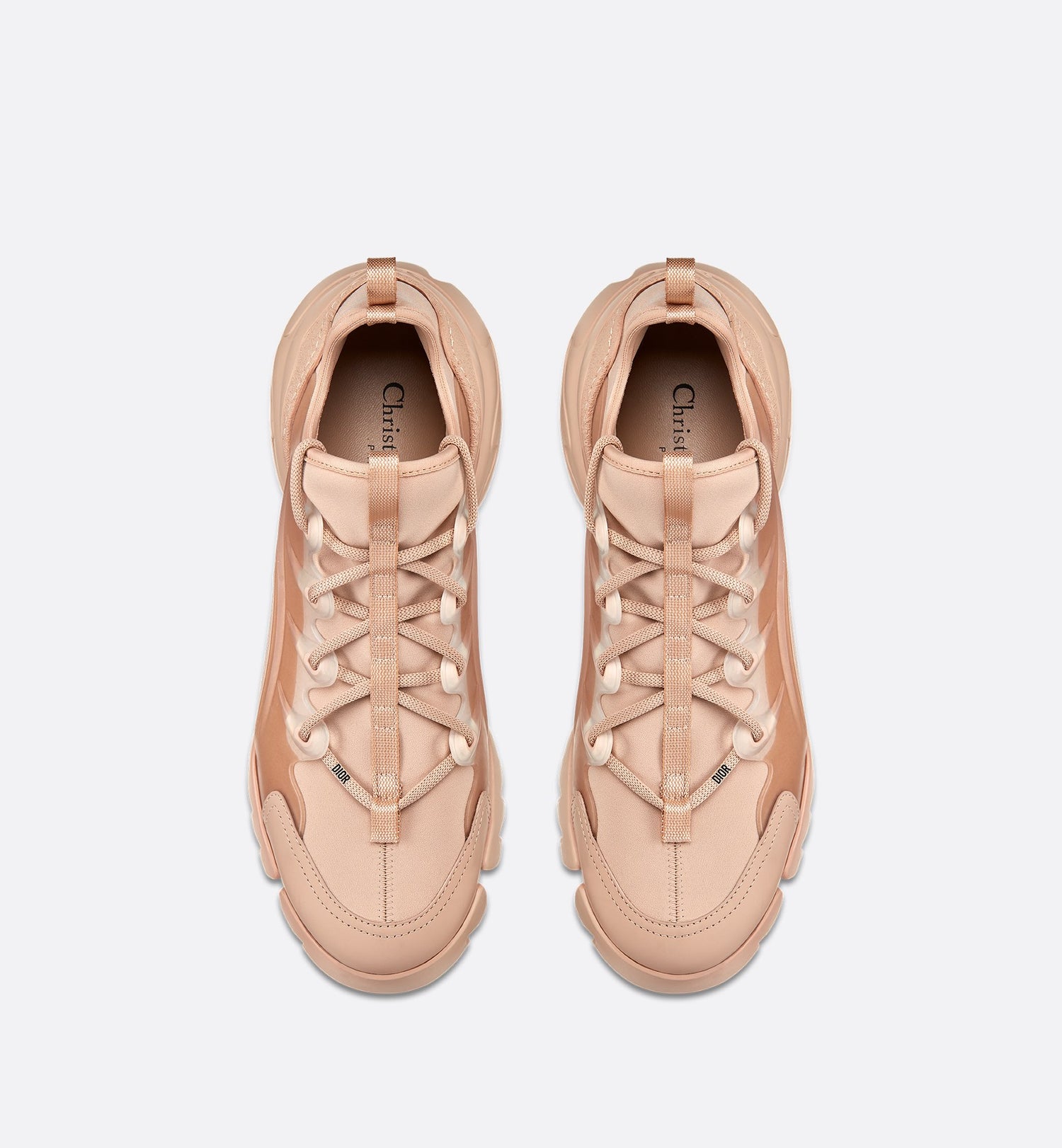 D Connect Sneaker Nude Technical Fabric