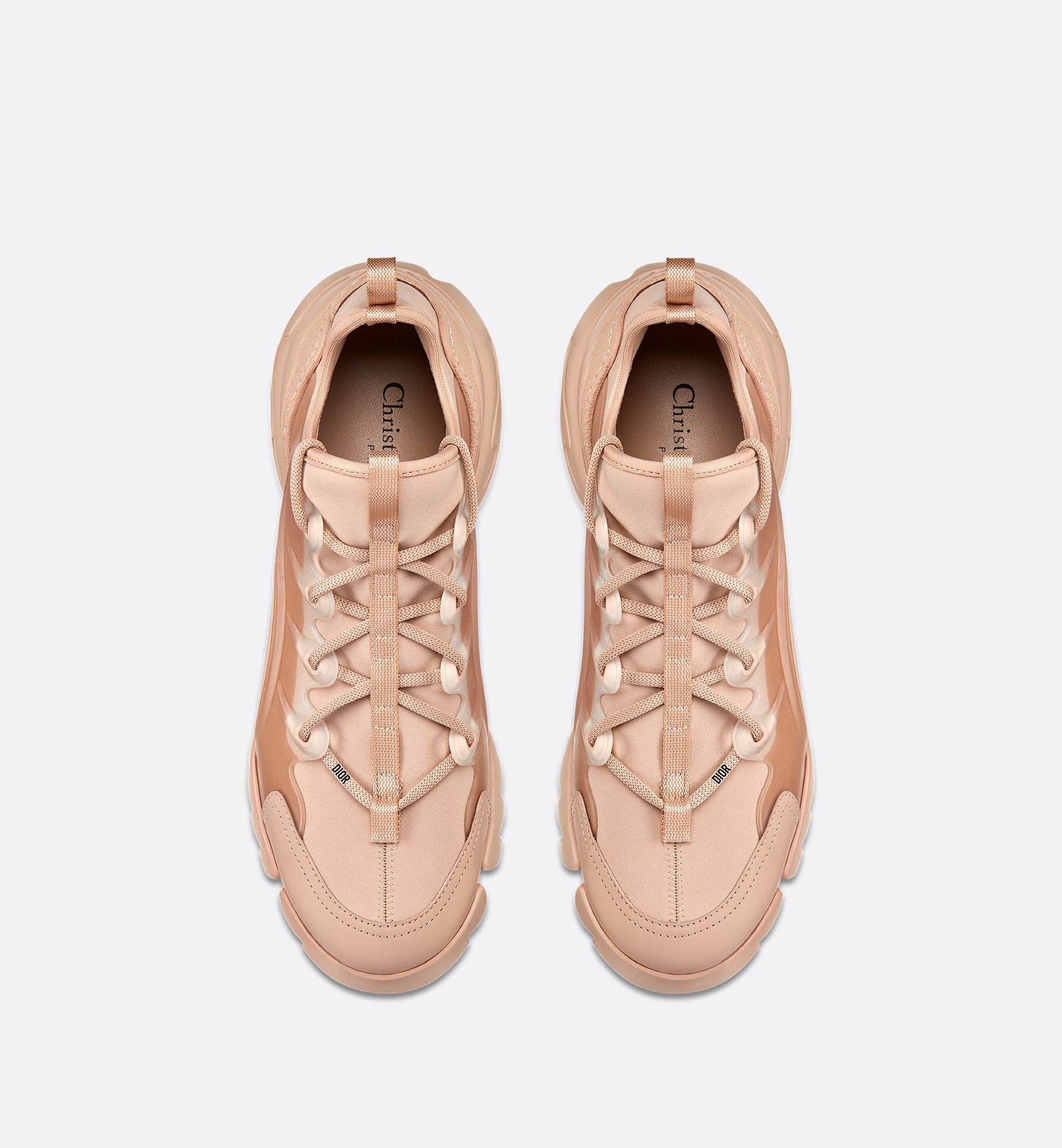 D Connect Sneaker Nude Technical Fabric