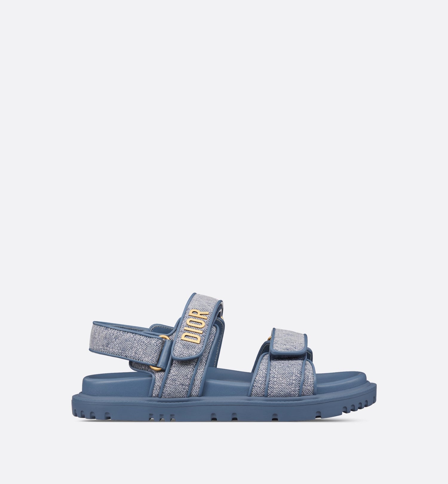 Dioract Sandal Blue Cannage Denim