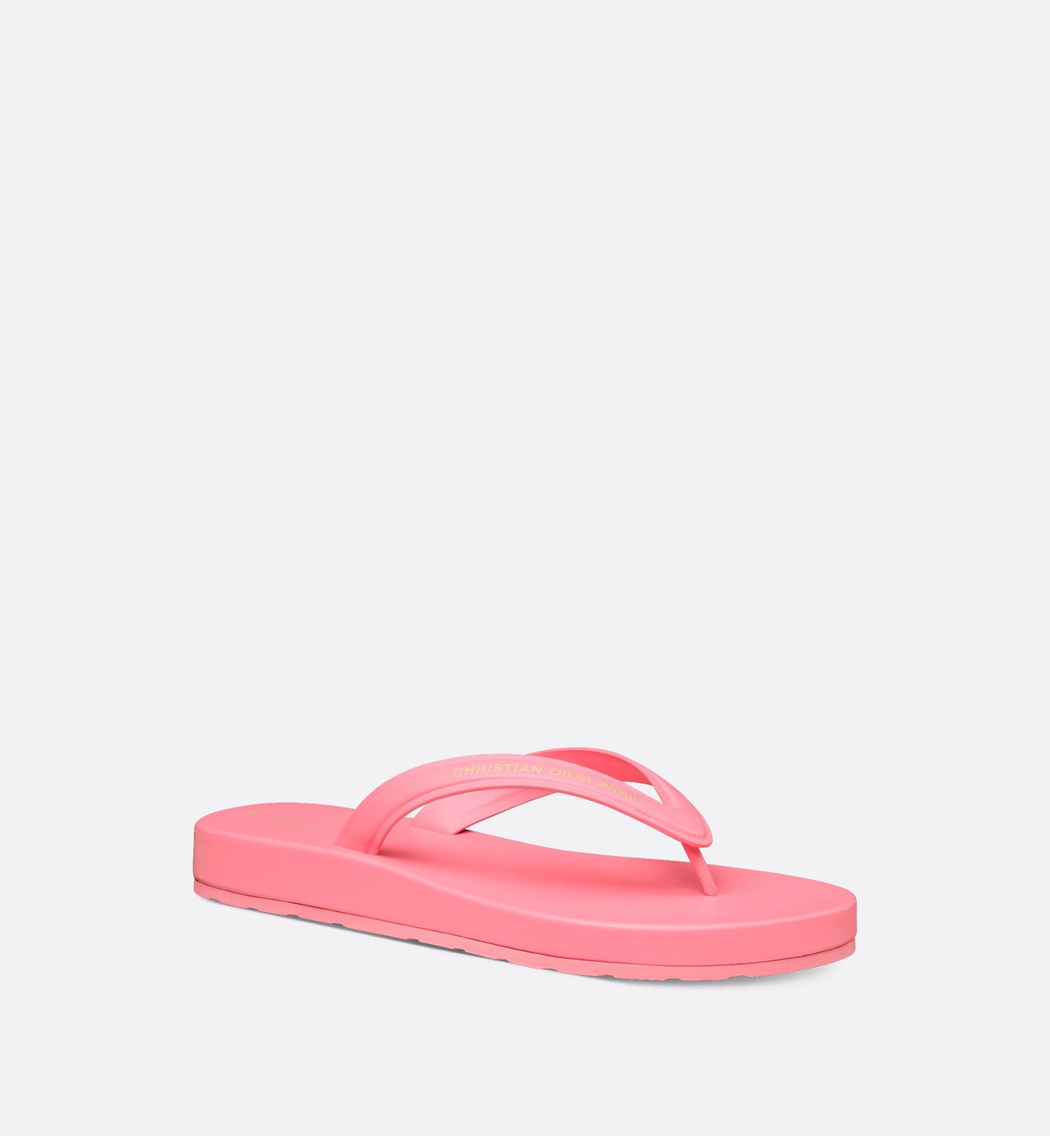 Dioriviera Diorsea Thong Sandal Candy Pink Leather-Effect Fabric