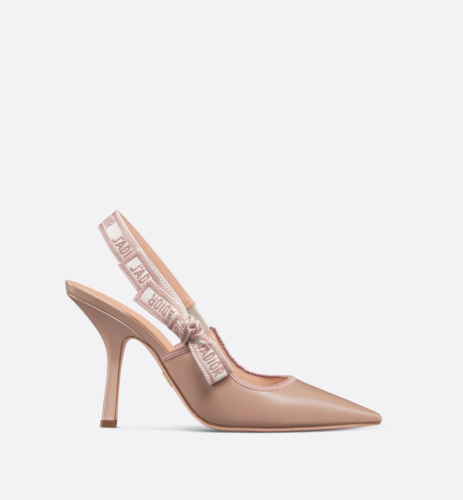 JAdior Slingback Pump Nude Calfskin