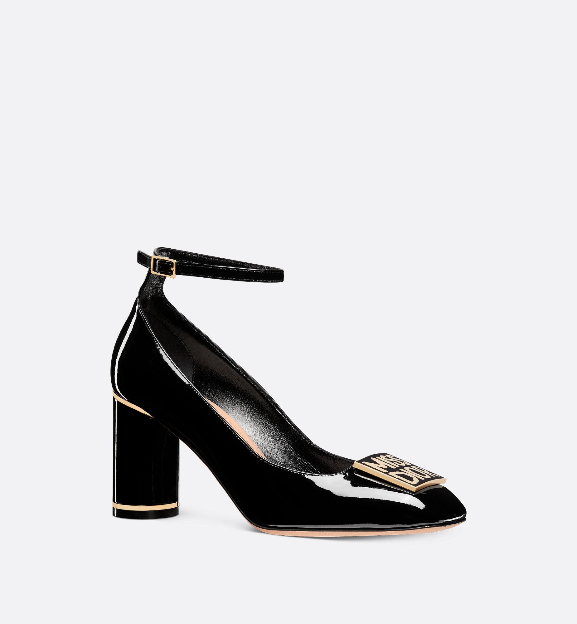 Miss Dior Graffiti Pump Black Patent Calfskin