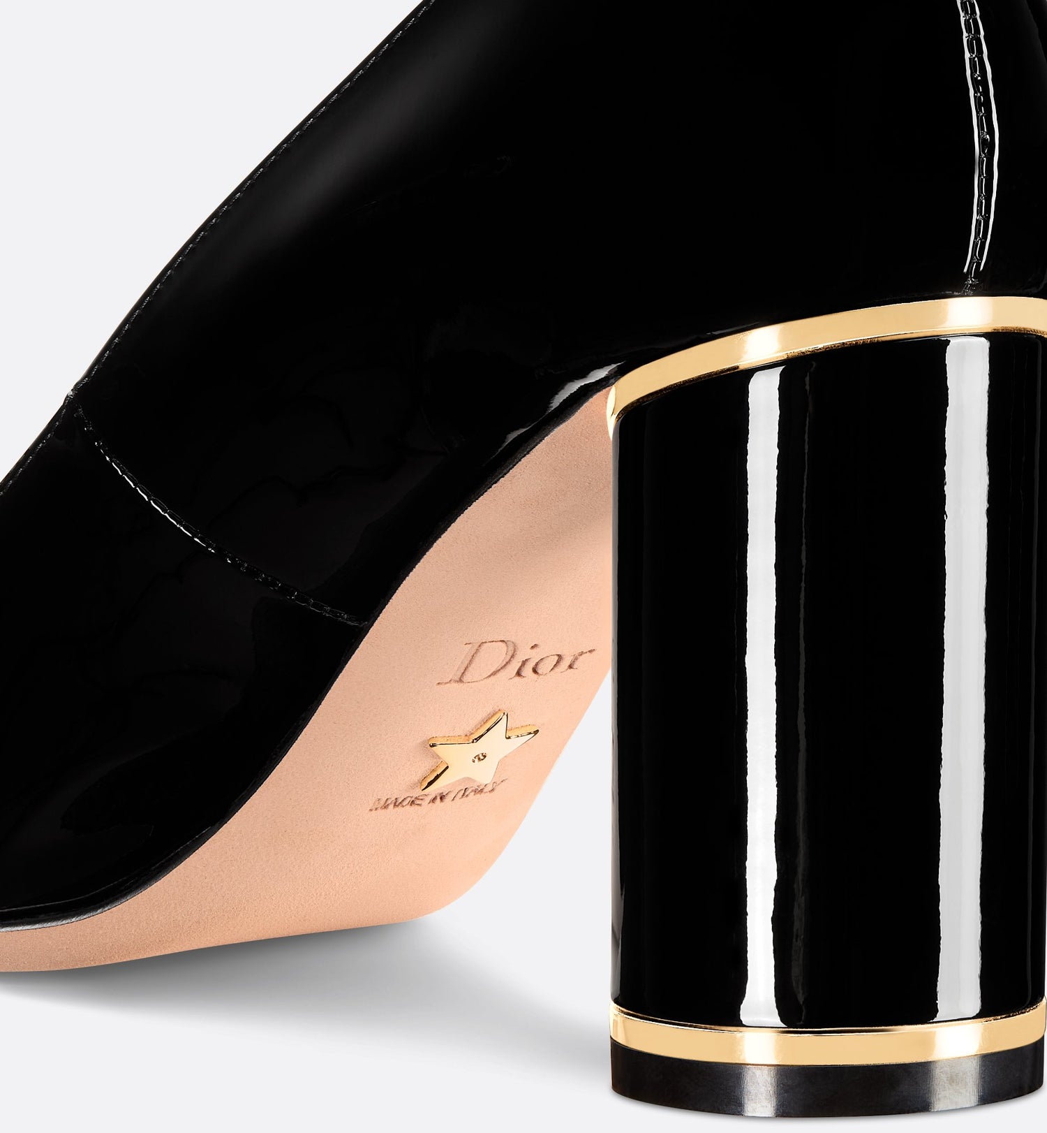 Miss Dior Graffiti Pump Black Patent Calfskin