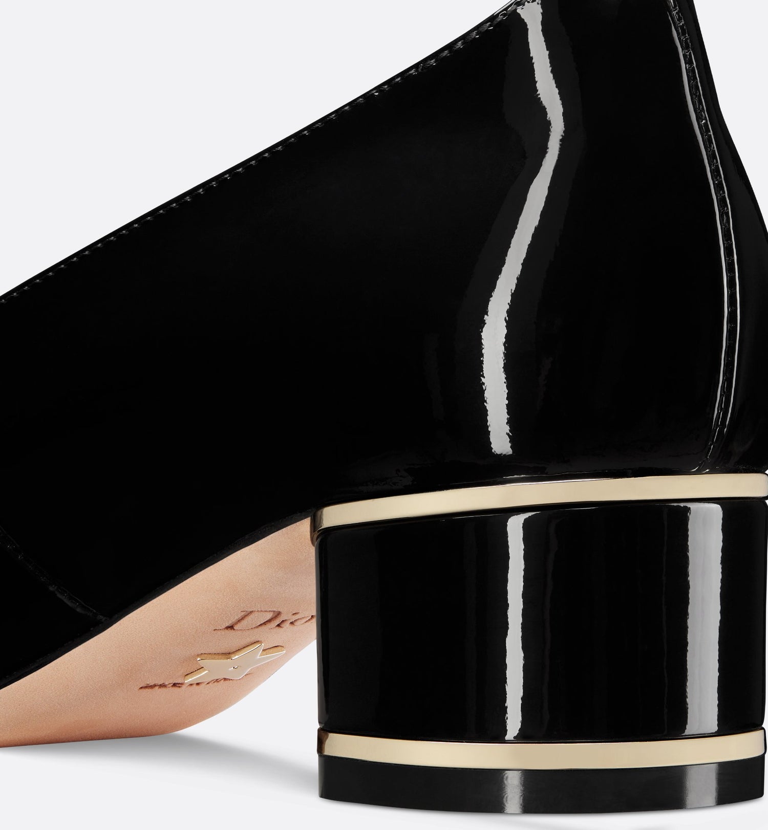 Miss Dior Pump Black Patent Calfskin