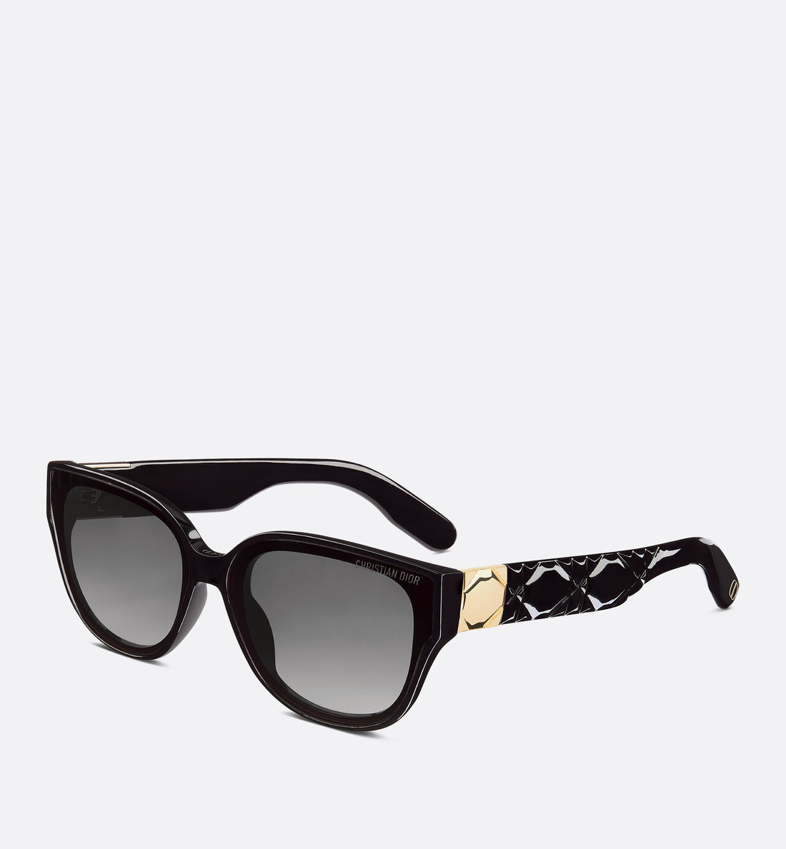 Lady 95.22 R3I Black Rounded Sunglasses