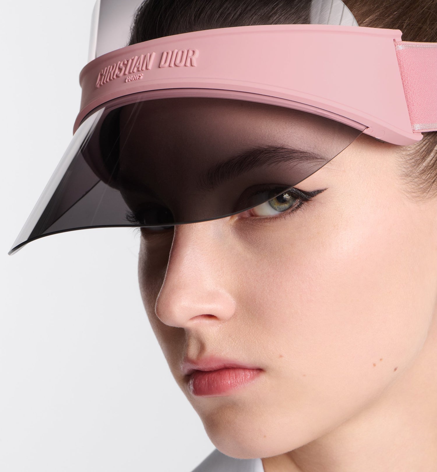 Diorclub V1U Gradient Pink To Gray Visor