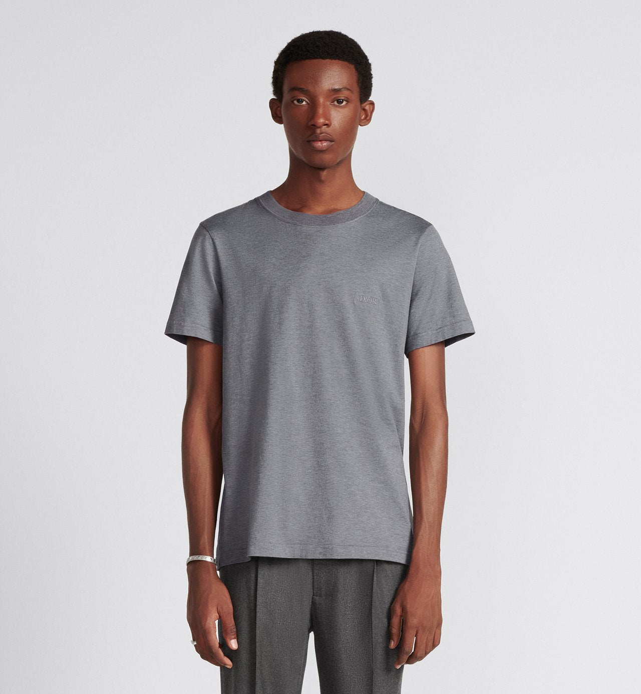 Icons T-Shirt Gray Sea Island Cotton Jersey