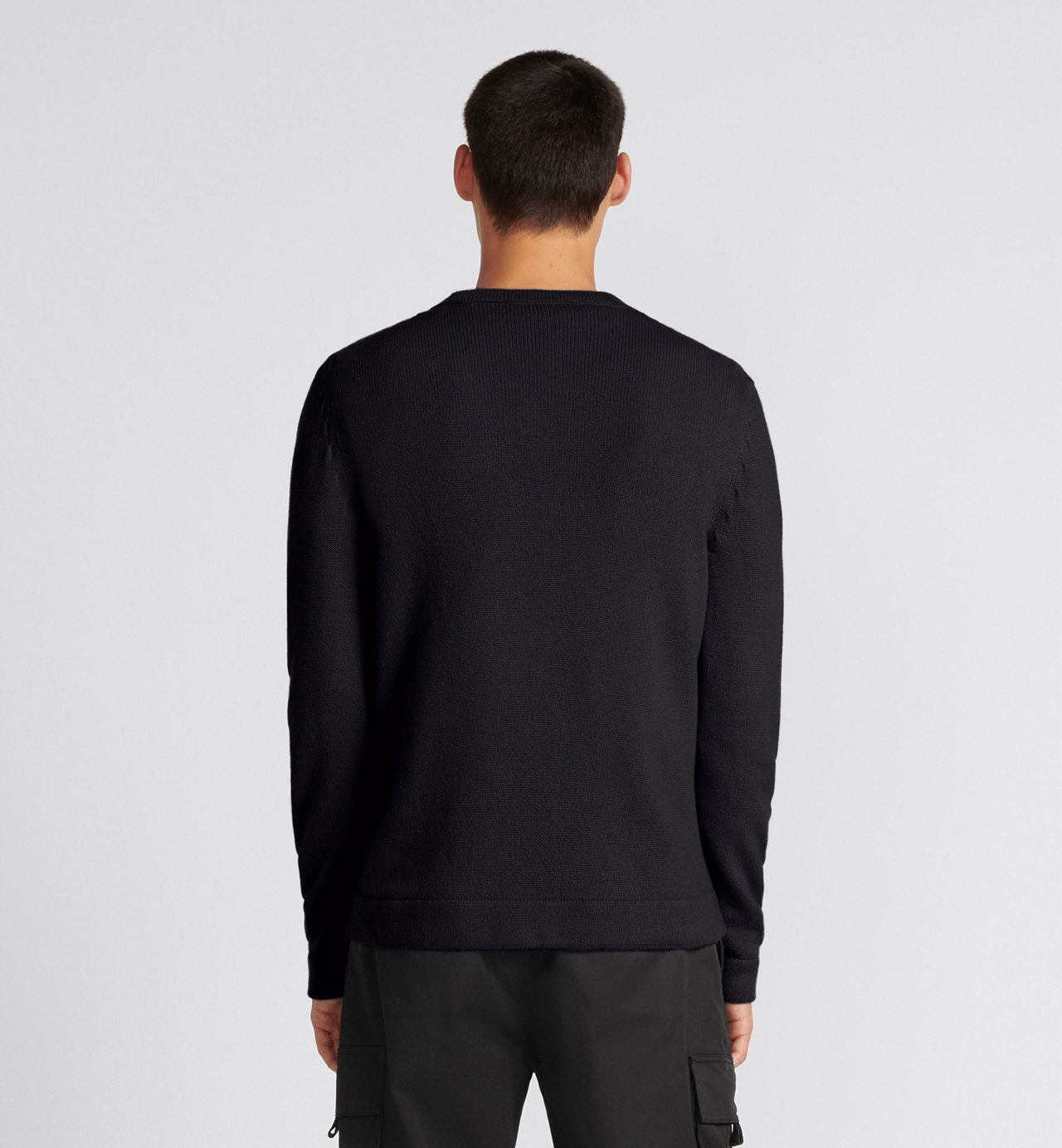 Cd Couture Sweater Black Cashmere Jersey