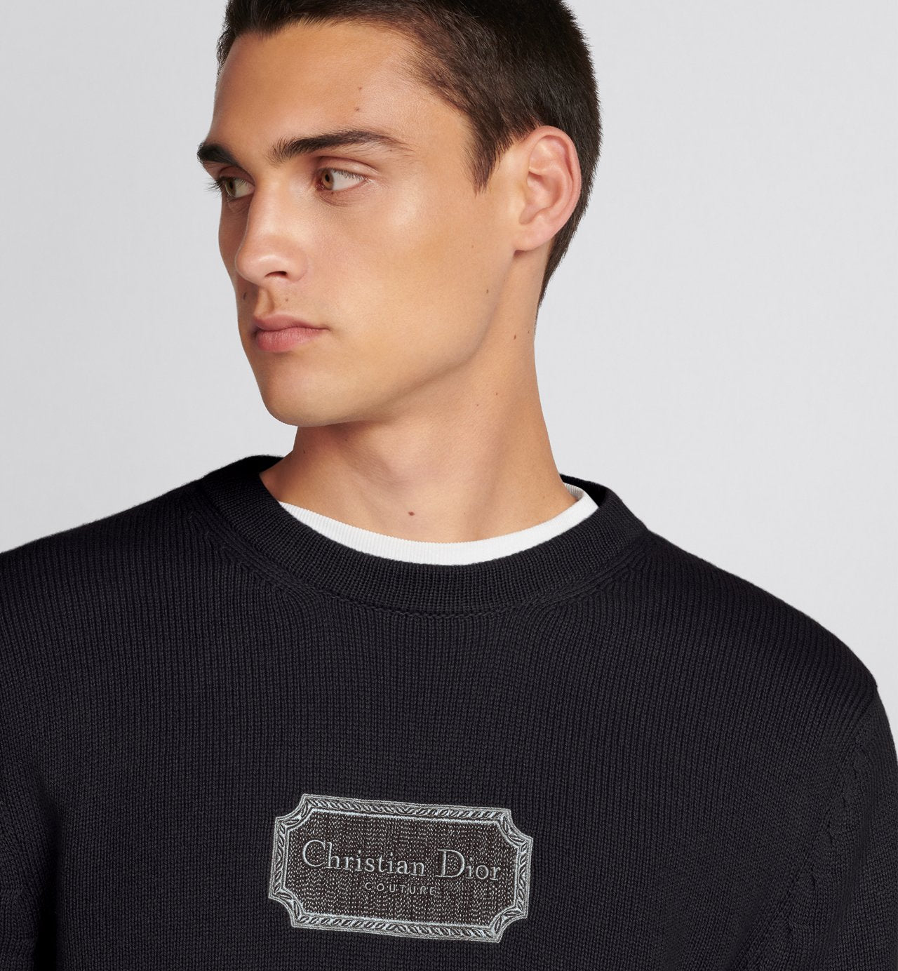 Cd Couture Sweater Black Cashmere Jersey