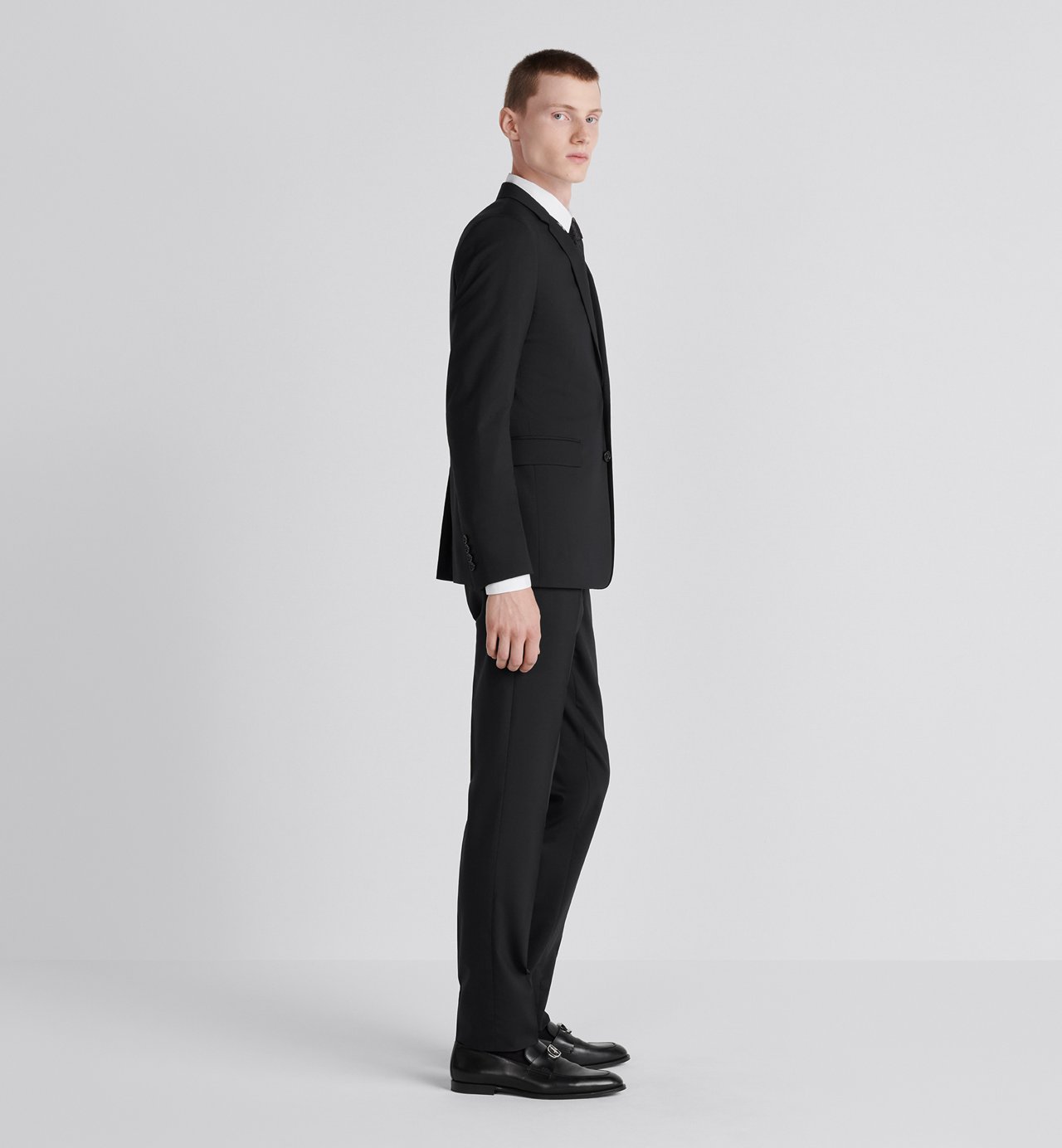 Classic Suit Black Virgin Wool