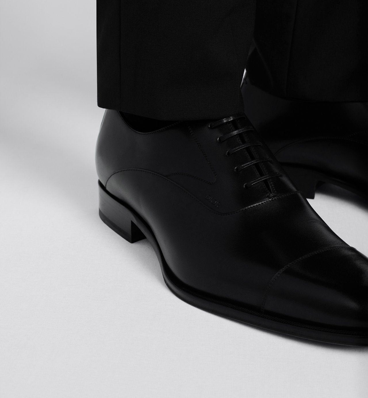 Timeless Oxford Shoe Black Smooth Calfskin