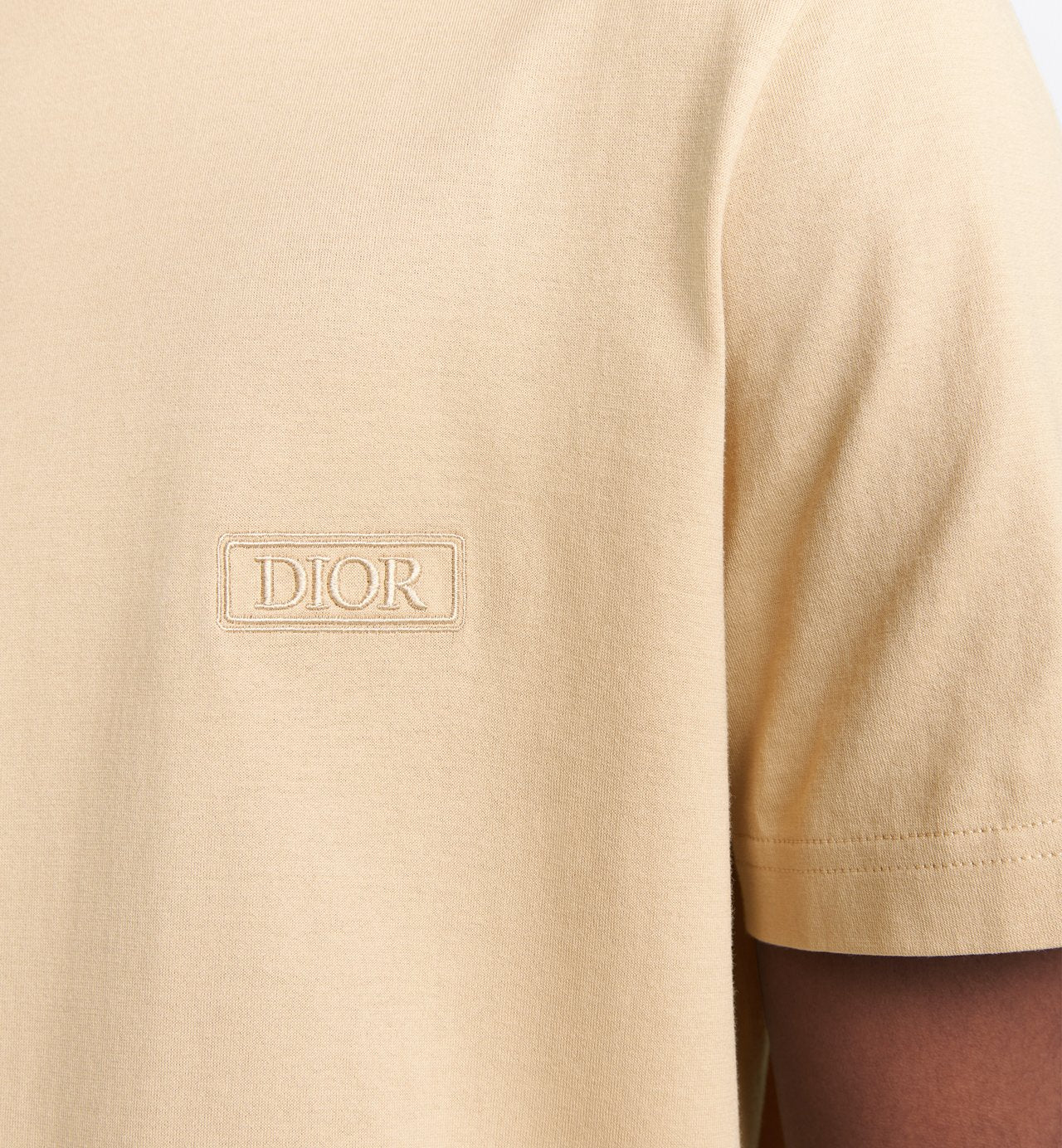 Icons T-Shirt Beige Sea Island Cotton Jersey