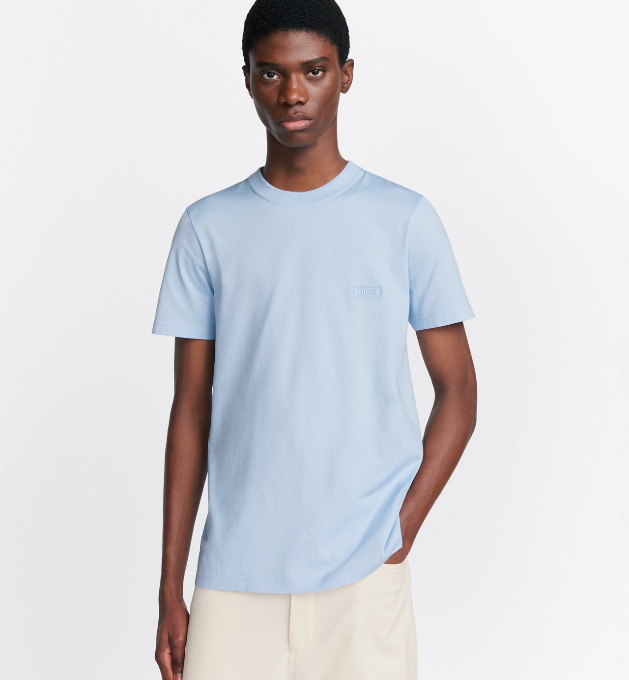 Icons T-Shirt Blue Sea Island Cotton Jersey