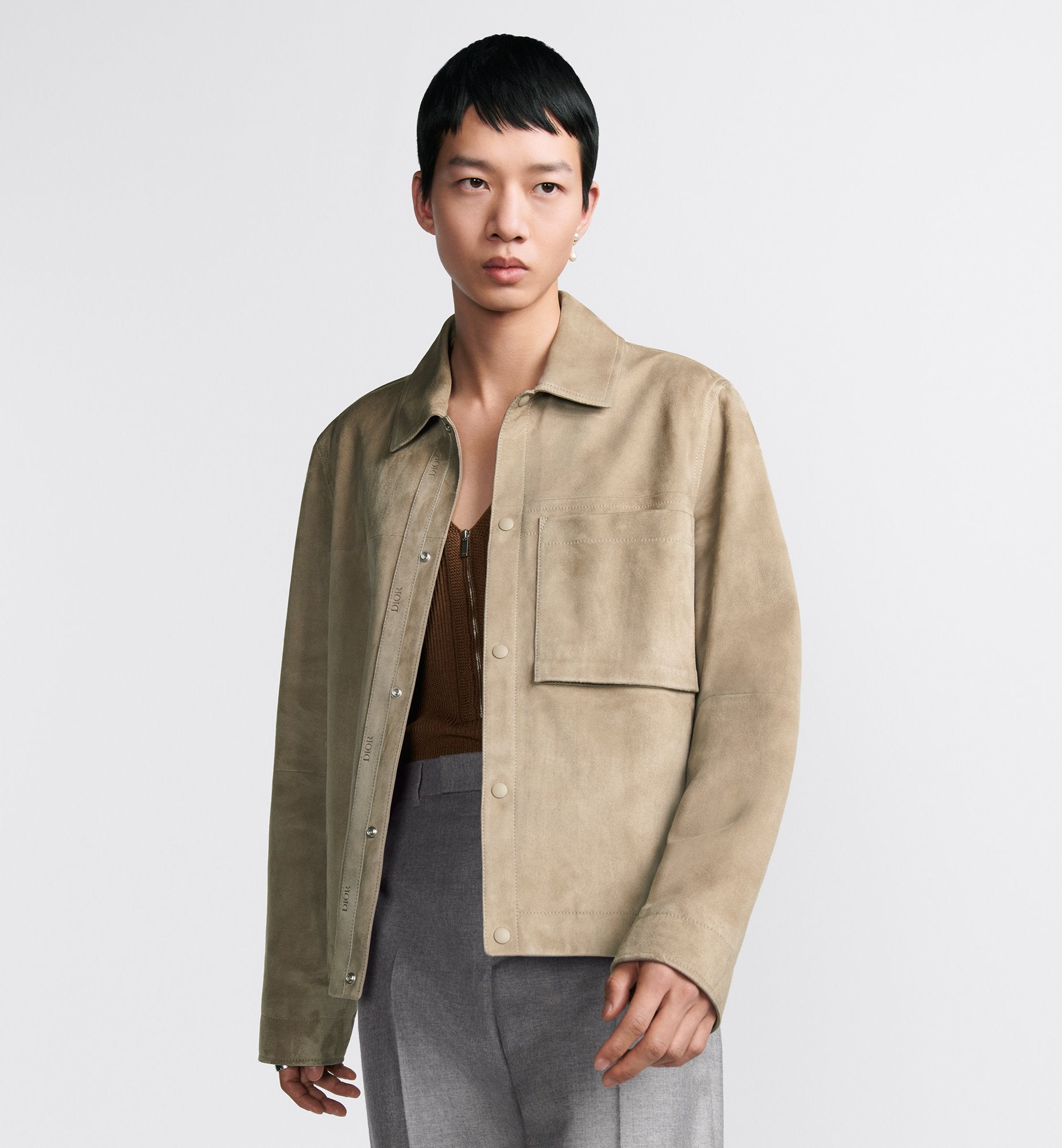 Jacket Beige Lambskin