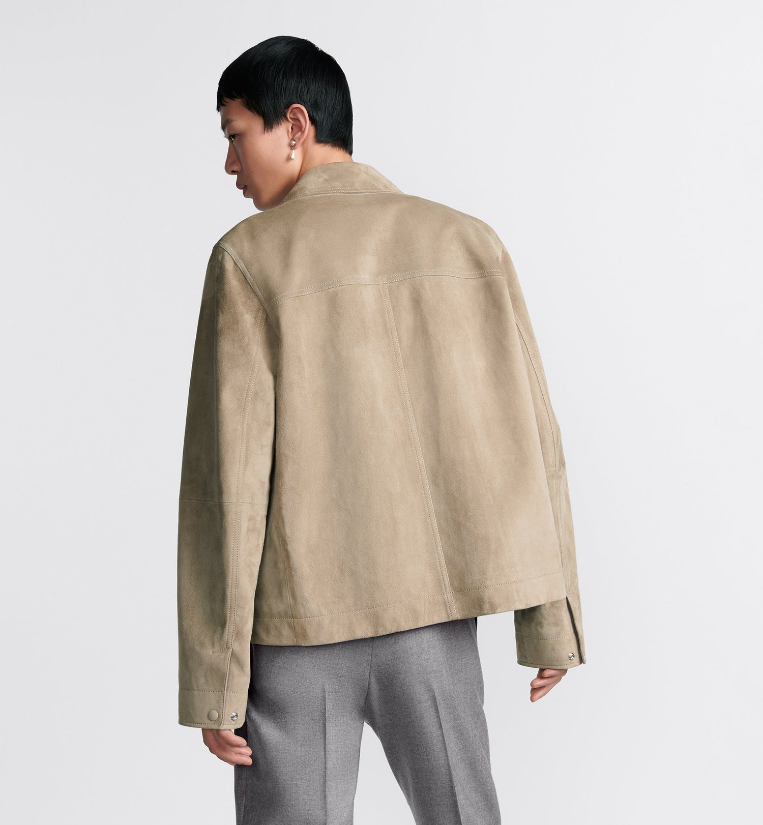 Jacket Beige Lambskin