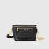 Louis Vuitton Mini Bumbag Handbag Supple Grained Cowhide Leather Black Front View