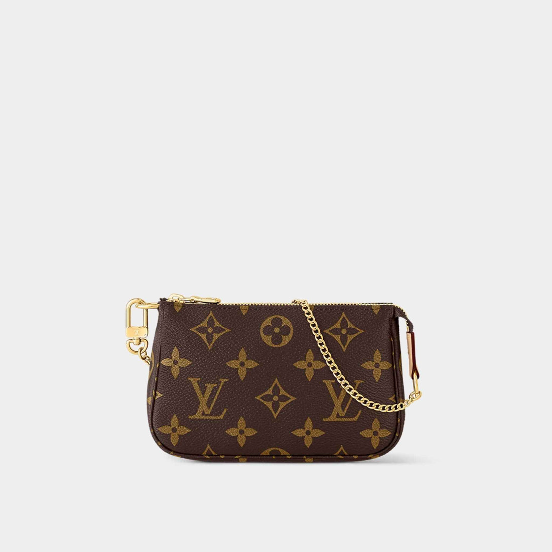 Louis Vuitton Mini Pochette Monogram Canvas Front View