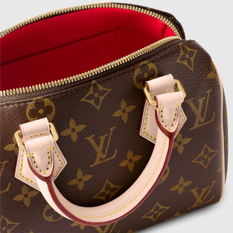 Louis Vuitton Speedy Bandoulière 20 Handbag Monogram Canvas Black zoomin View
