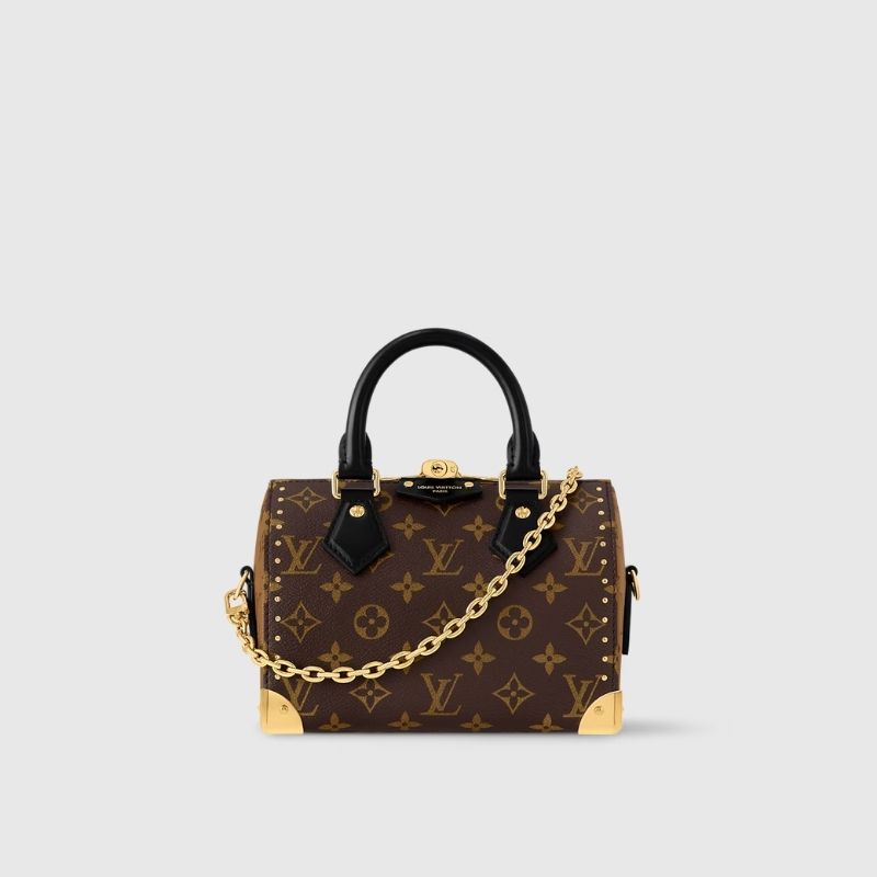 Louis Vuitton Speedy Trunk Hangbag Cruise 2025 Front View
