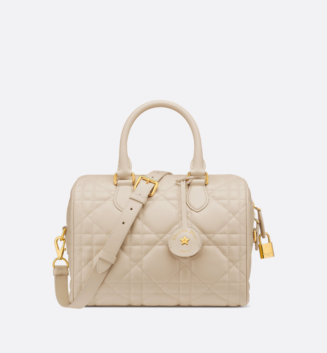 Groove 25 Bag Dusty Ivory Macrocannage Calfskin