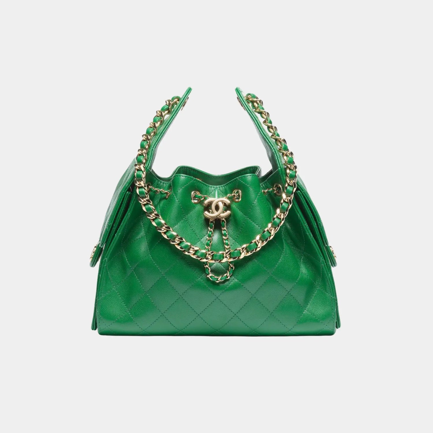 Chanel 25 Small Handbag Calfskin &amp; Gold-Tone Metal