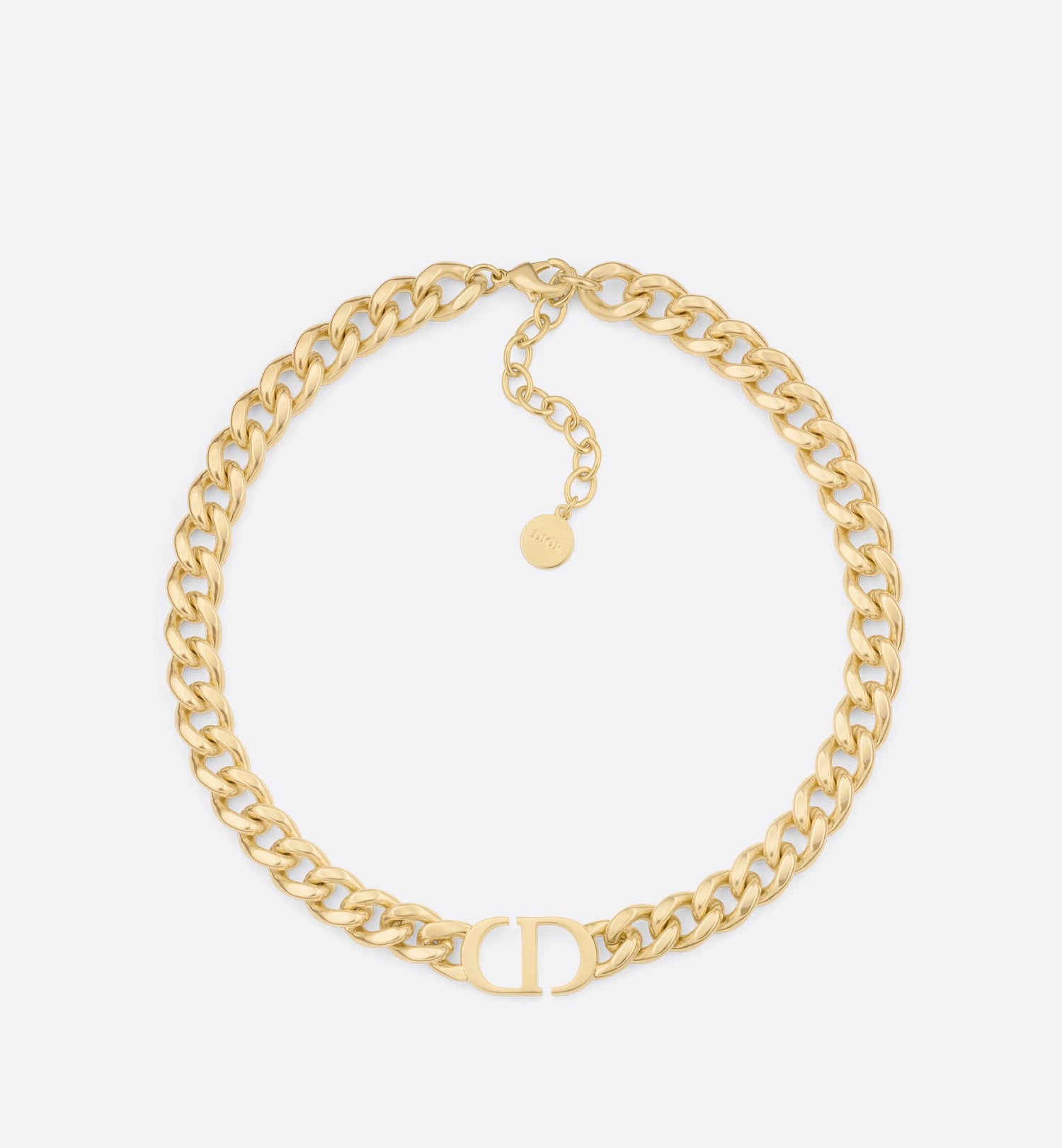 30 Montaigne Choker Gold Finish Metal