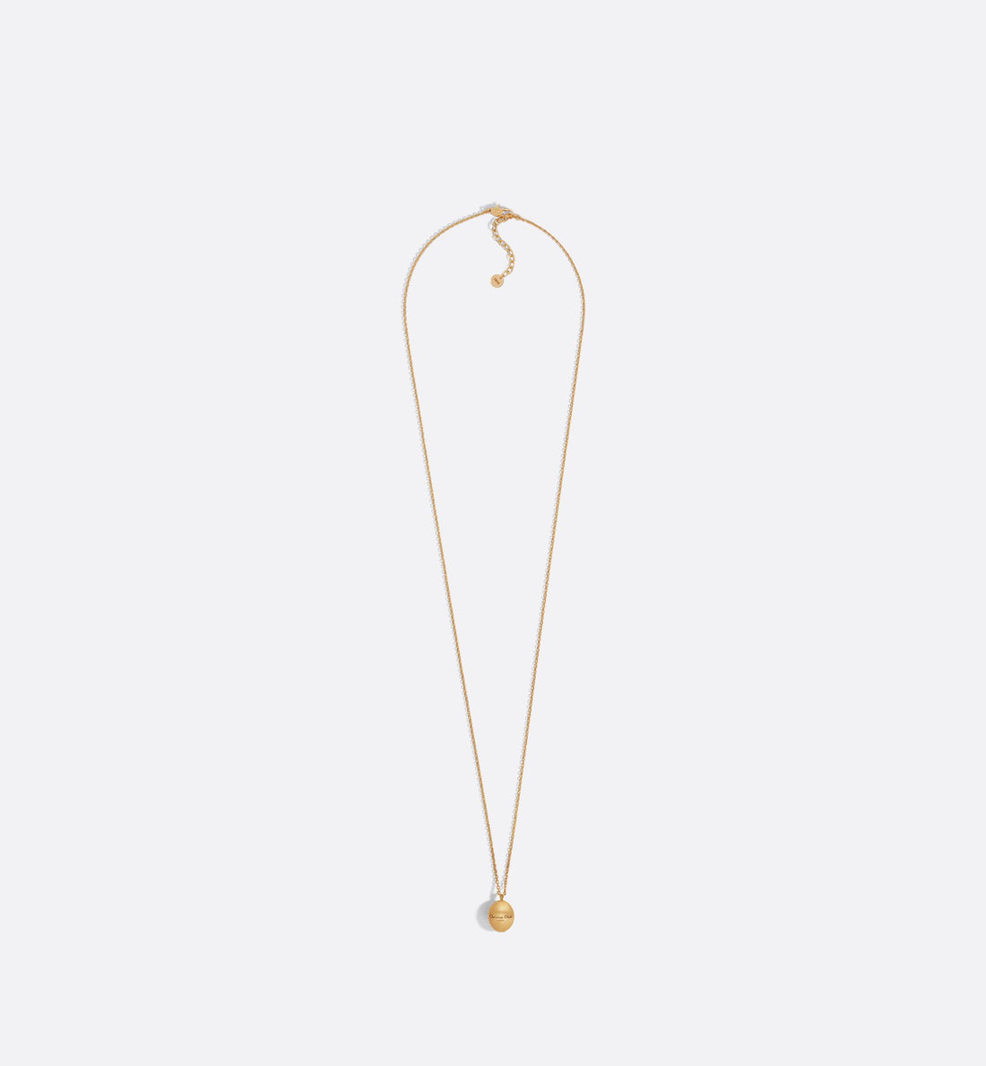 D Pepite Long Necklace Gold Finish Metal And Antique Gold-Finish Metal