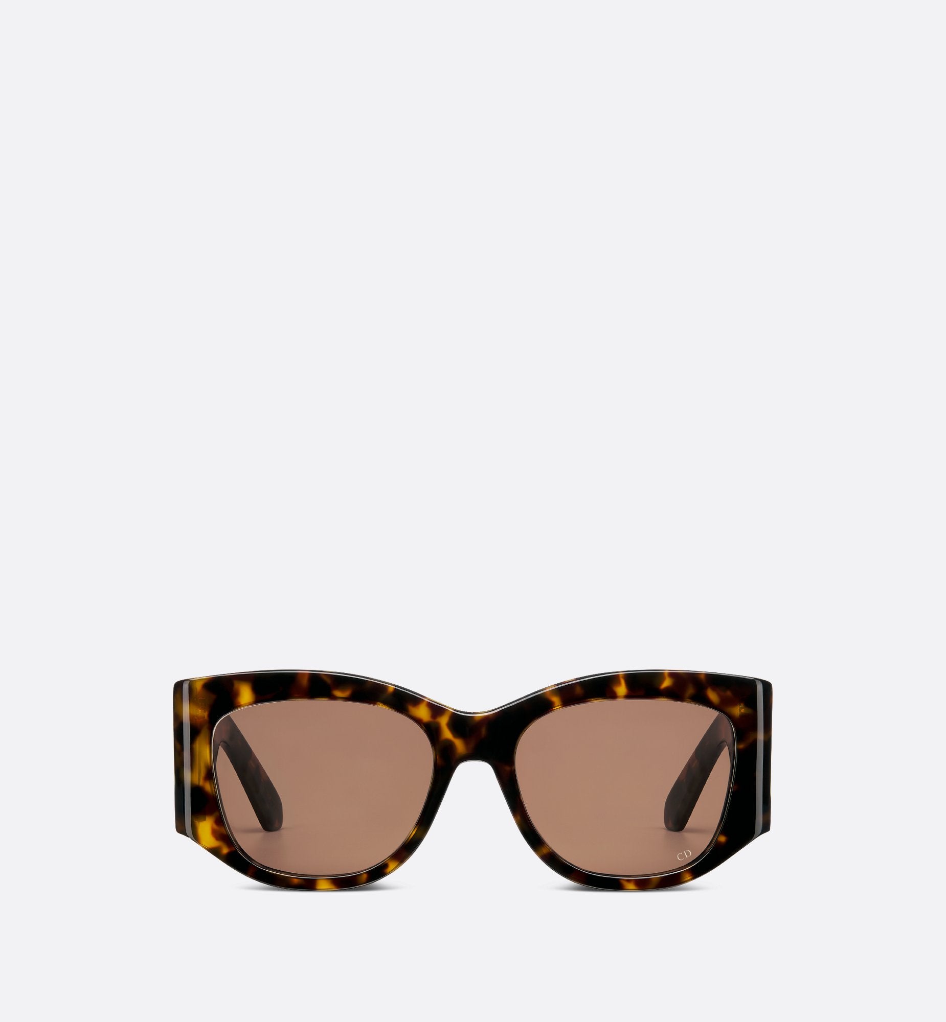 Diornuit S1I Brown And Honey Tortoiseshell Effect Square Sunglasses