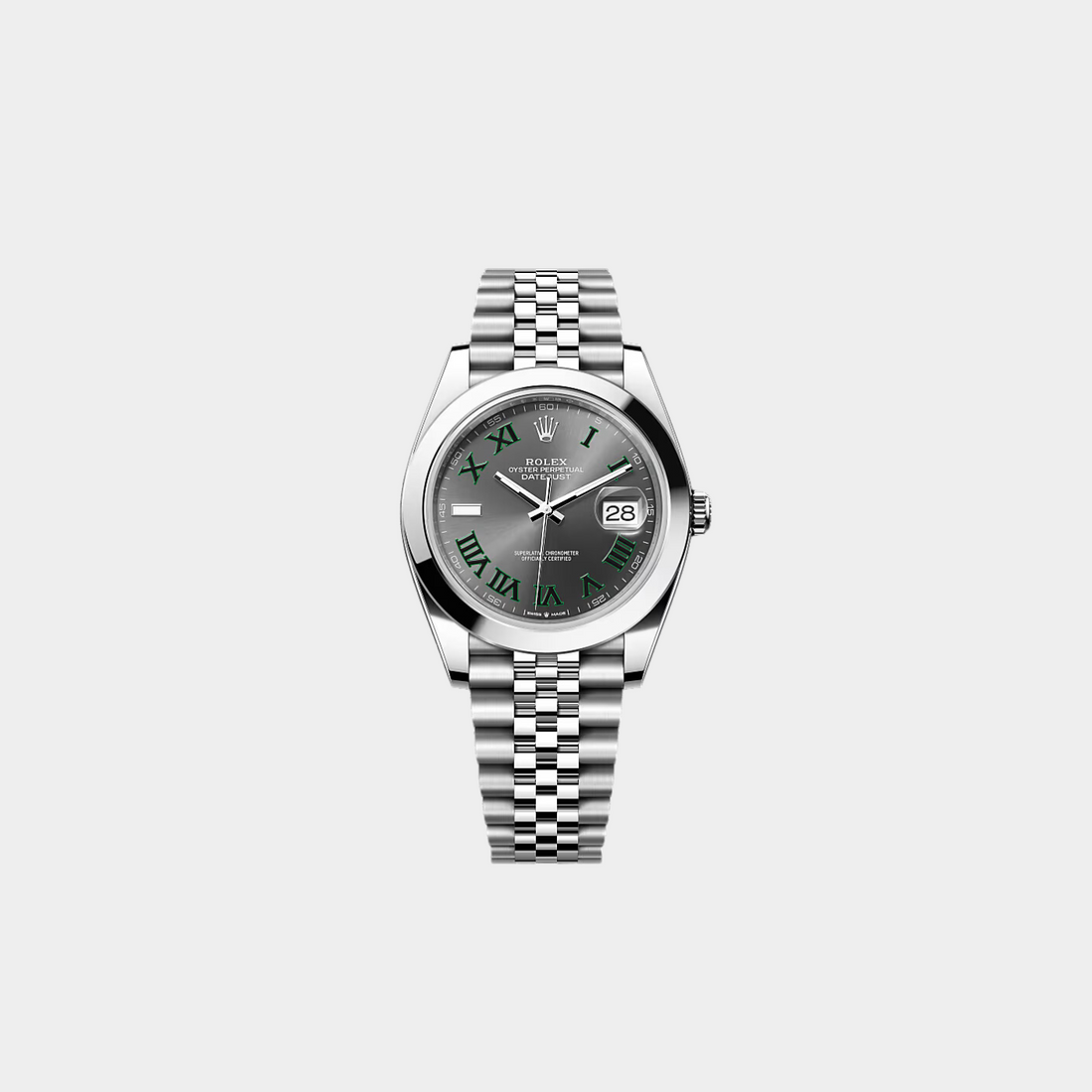 Datejust 41 Wimbledon Jubilee Bracelet Watch 126300-0014