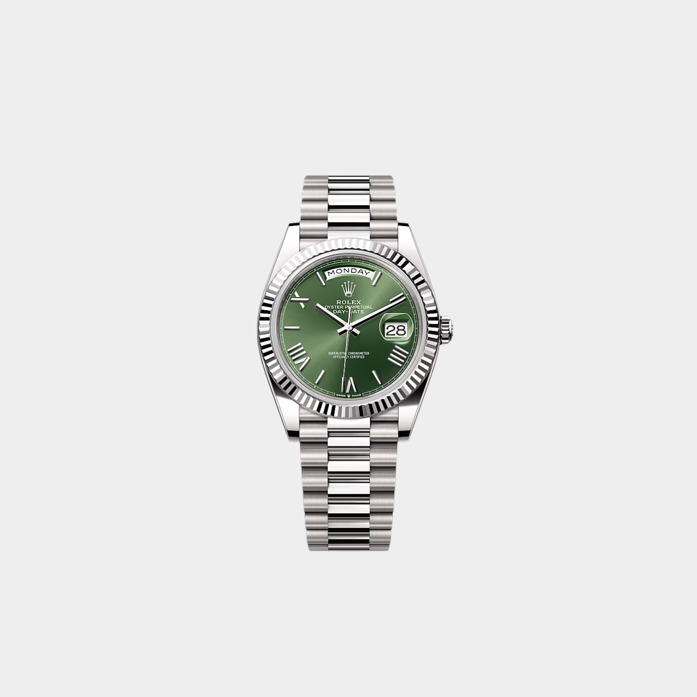 Day-Date 40 Green Dial White Gold 228239