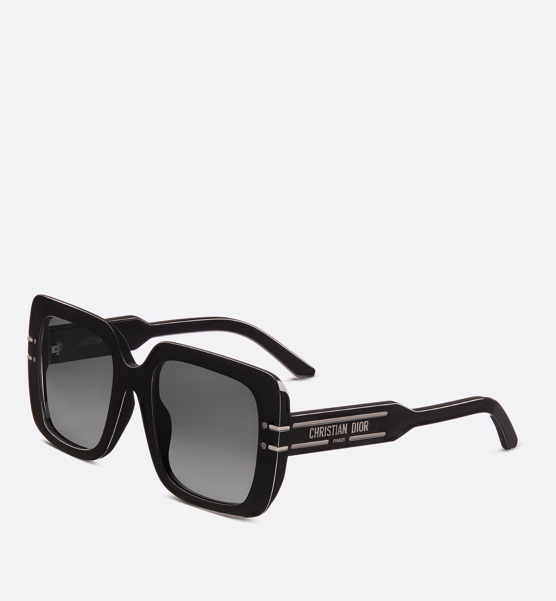 Diorsignature S11I Black Square Sunglasses