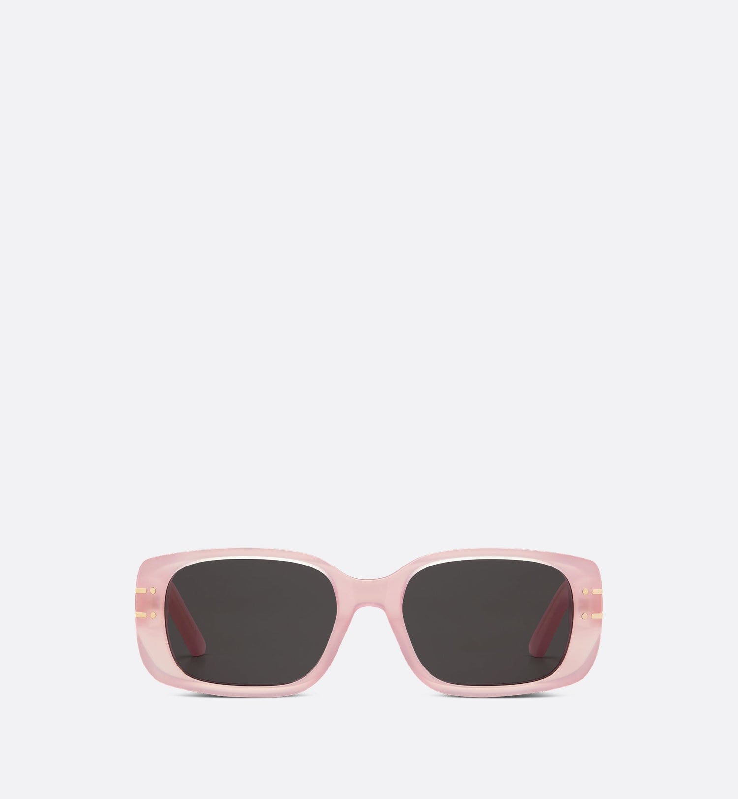 Diorsignature S12I Sea Glass Pink Rectangular Sunglasses